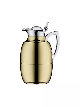 ALFI | Thermos - Caraffa termica 1l JUWEL Nero opaco | gold